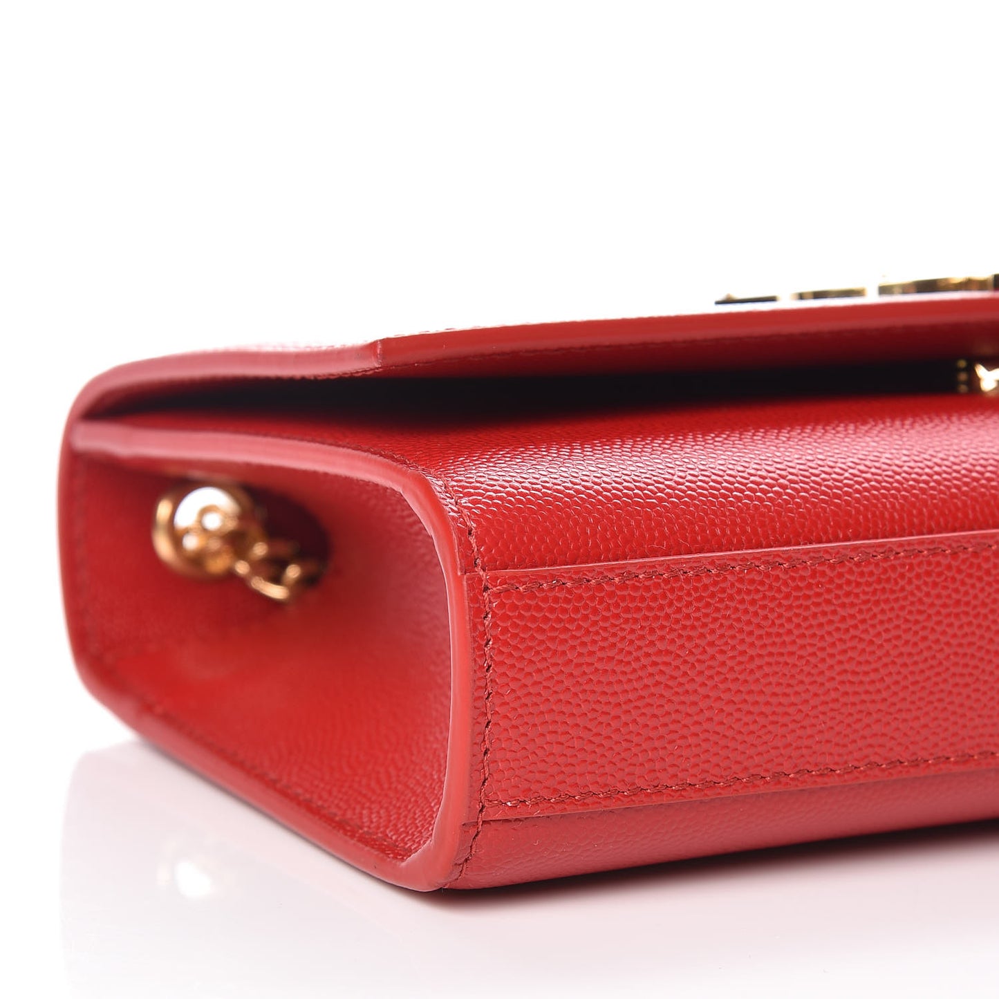 Grain De Poudre Small Monogram Kate Satchel Bandana Red