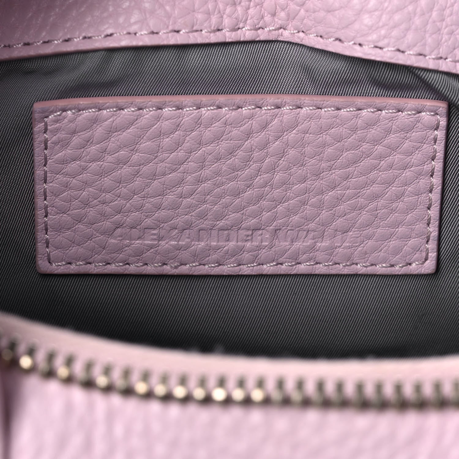 Alexander Wang Pebbled Lambskin Mini Rockie Gummy Pale Gold Hardware 6 of 9