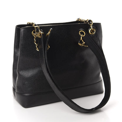 Chanel Caviar CC Shoulder Bag Black 3 of 11