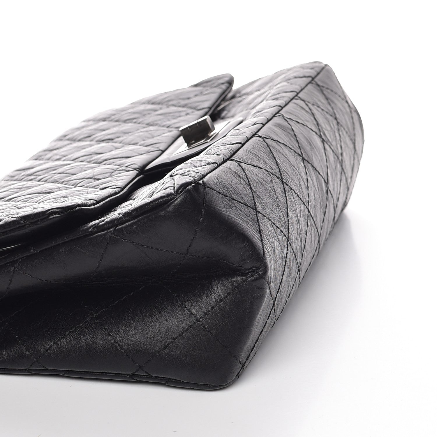 Chanel Aged Calfskin Quilted 2.55 Reissue 227 Flap Black 9 of 10