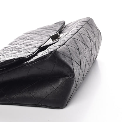Chanel Aged Calfskin Quilted 2.55 Reissue 227 Flap Black 9 of 10