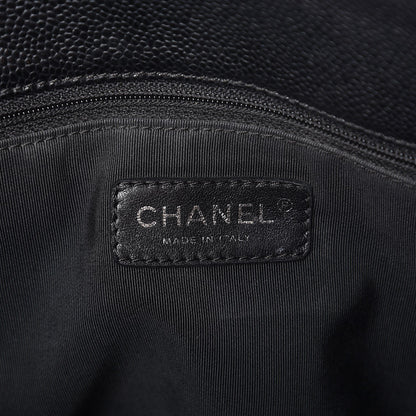 Chanel Caviar Quilted Grand Shopping Tote GST Black 6 of 13