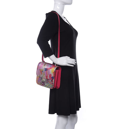 Hermes Swift Silk Marble Printed Constance 24 Rose Azalee Rose Mexico 2 of 14