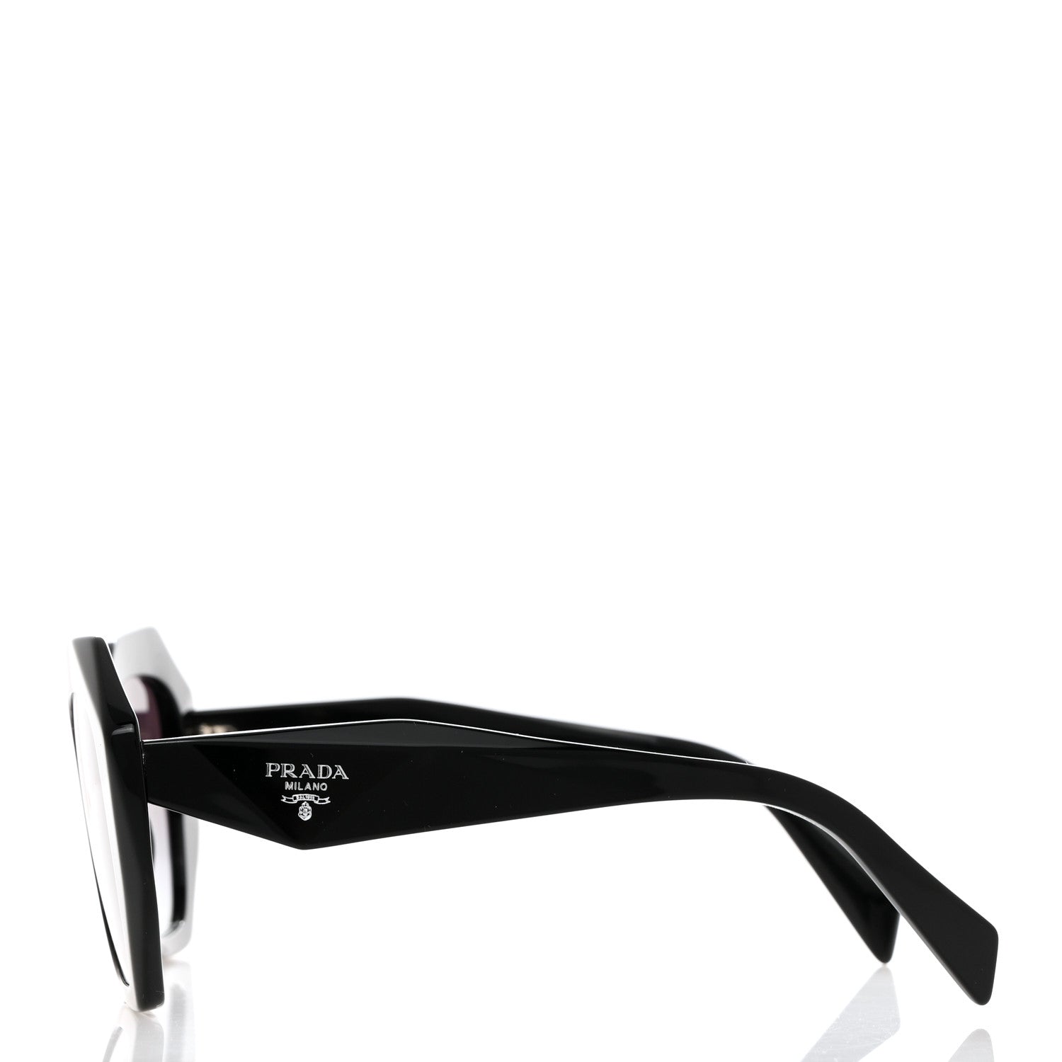 Prada Sunglasses SPR 16W Black 3 of 8