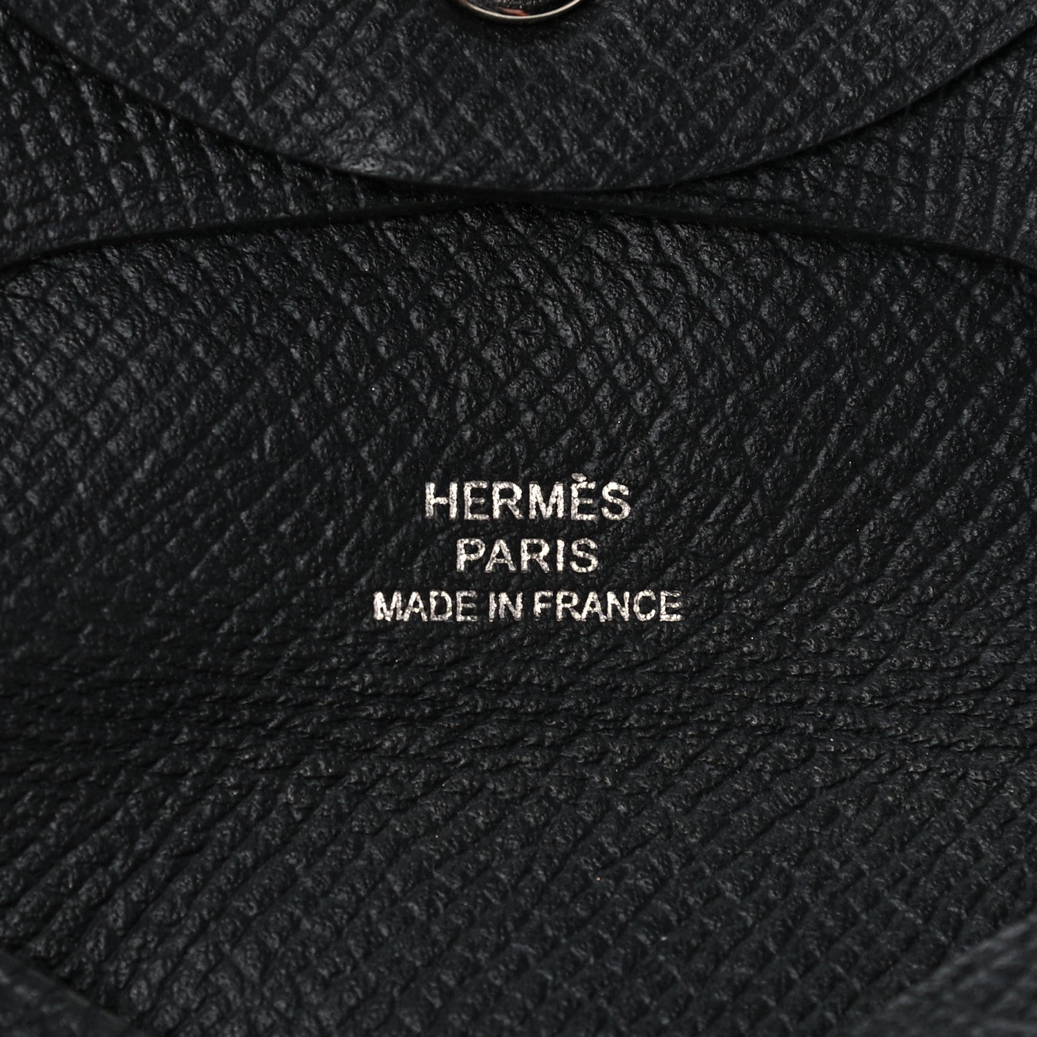 Hermes Epsom Bastia Coin Purse Black 6 of 10