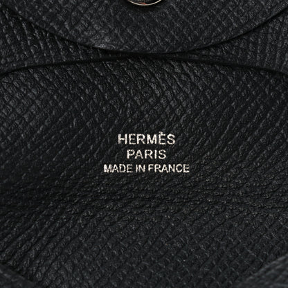 Hermes Epsom Bastia Coin Purse Black 6 of 10