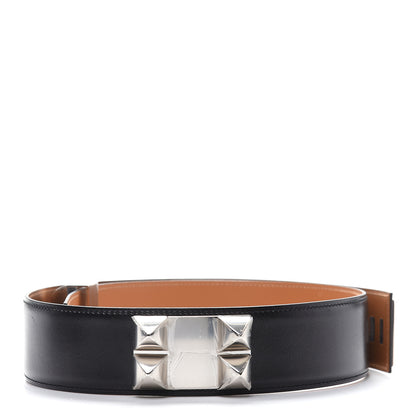 Hermes Box Collier De Chien CDC Belt 85 Black 2 of 7