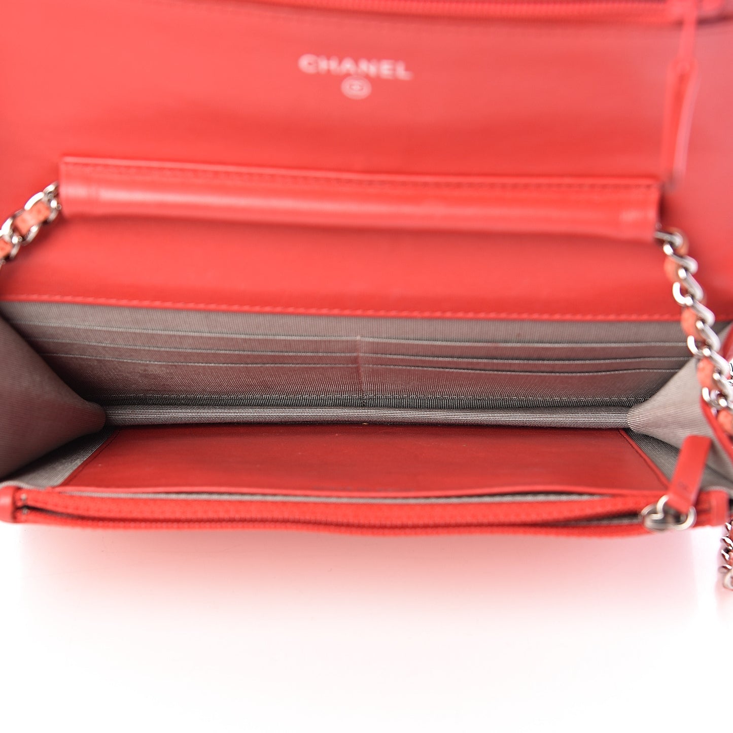 Caviar Timeless CC Wallet On Chain WOC Light Red