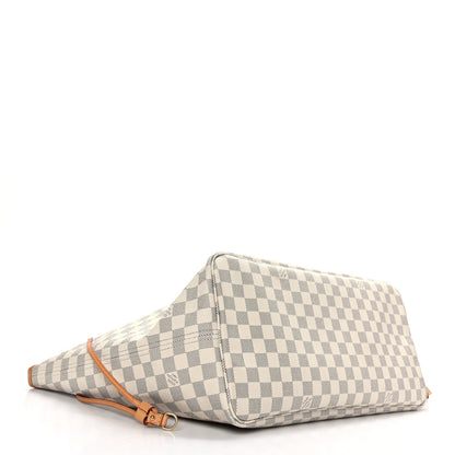 Louis Vuitton Damier Azur Neo Neverfull GM Rose Ballerine 4 of 9