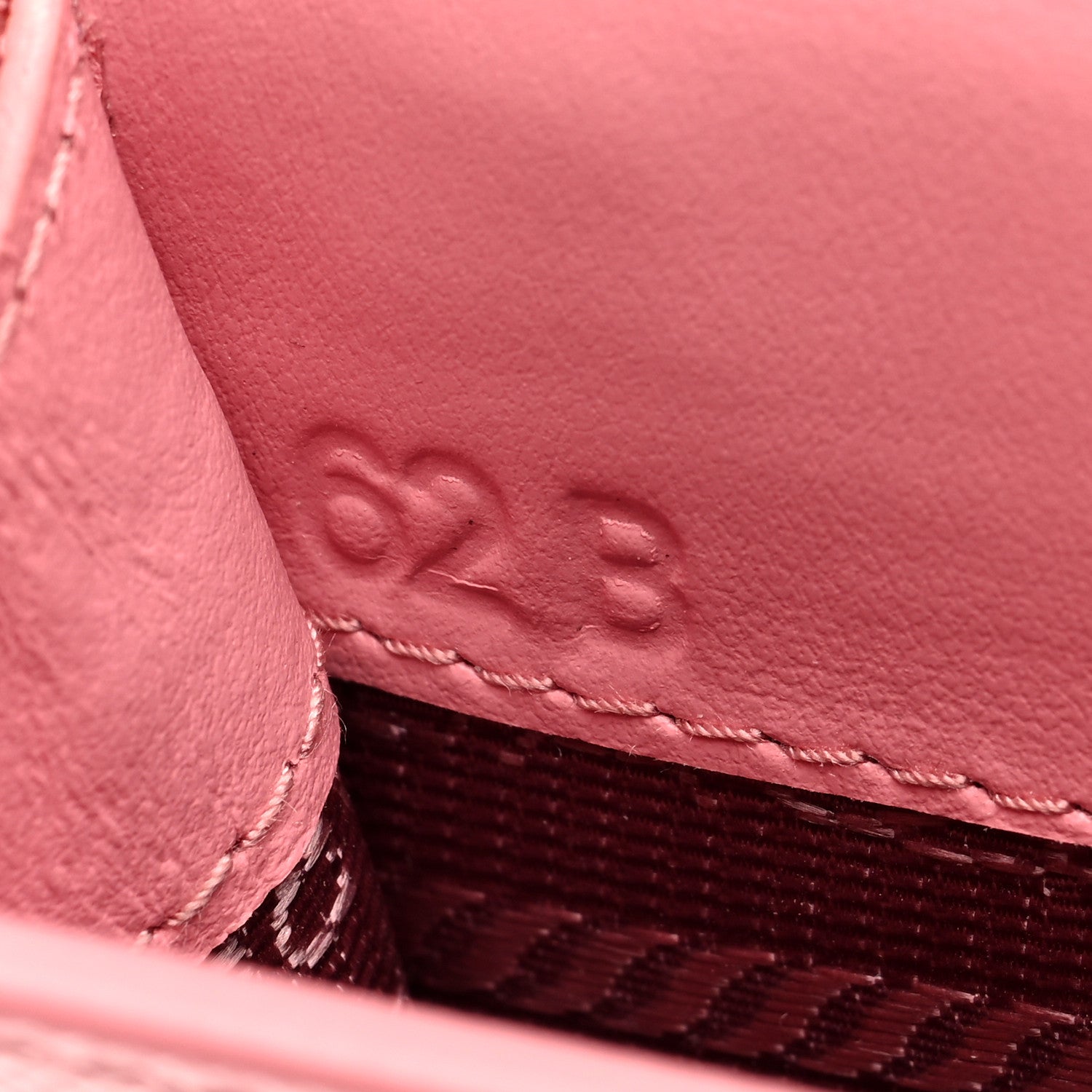 Prada Saffiano Triangle Phone Case Crossbody Pouch Petalo 7 of 10