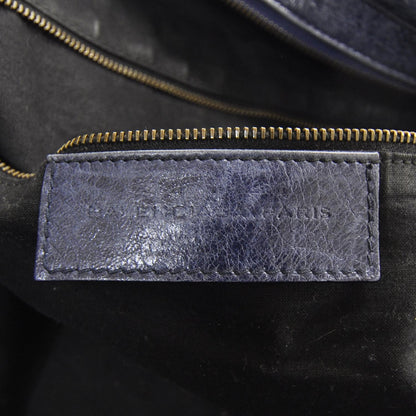 Balenciaga Chevre Extra Courier Hobo Ink 7 of 10