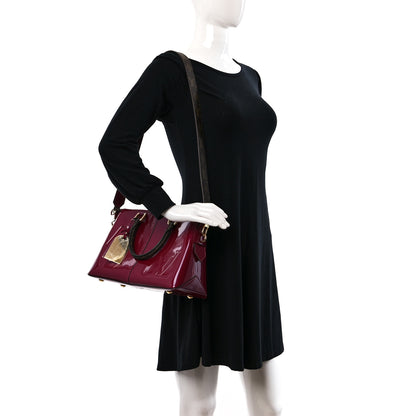 Louis Vuitton Patent Calfskin Miroir Tote Magenta 3 of 8