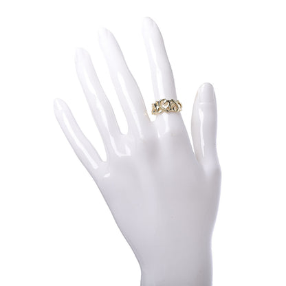 Tiffany 18K Yellow Gold Paloma Picasso Loving Heart Ring 52 6 2 of 6