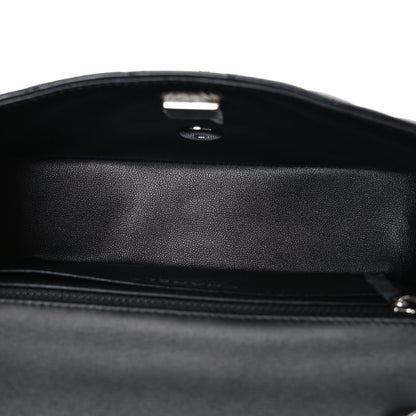 Chanel Lambskin Quilted Mini Rectangular Flap Black 5 of 10