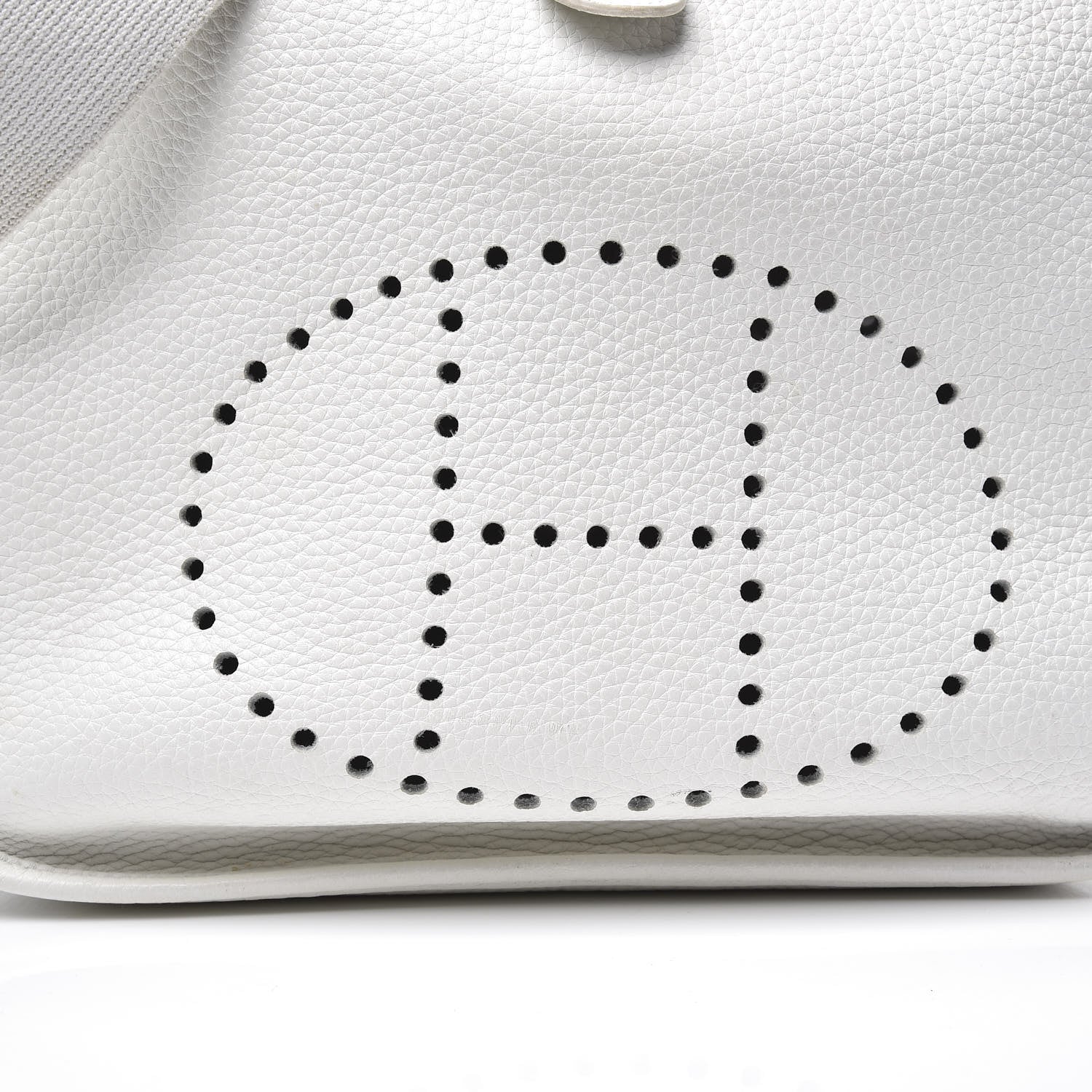 Hermes Taurillon Clemence Evelyne III PM White 19 of 20