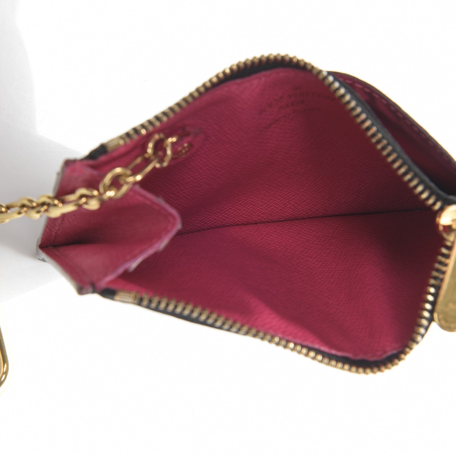 Louis Vuitton Monogram Multicolor Key Pouch Black Grenade 6 of 6