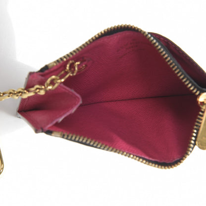 Louis Vuitton Monogram Multicolor Key Pouch Black Grenade 6 of 6
