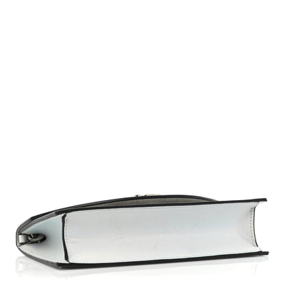 Christian Louboutin Iridescent Calfskin Loubi54 Crossbody Clutch Silver 4 of 19