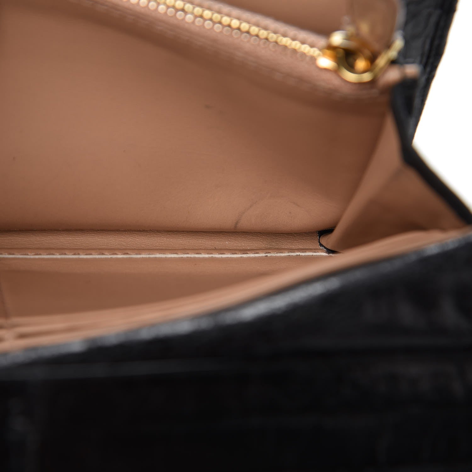 Prada Vitello Shine Zip Flap Wallet Black 11 of 17
