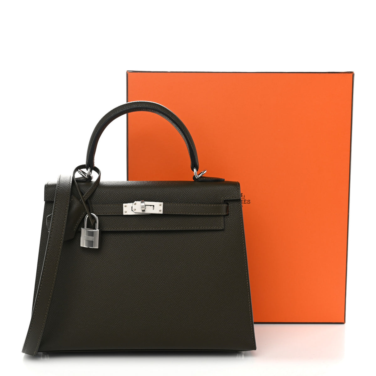 Epsom Kelly Sellier 25 Vert Loden