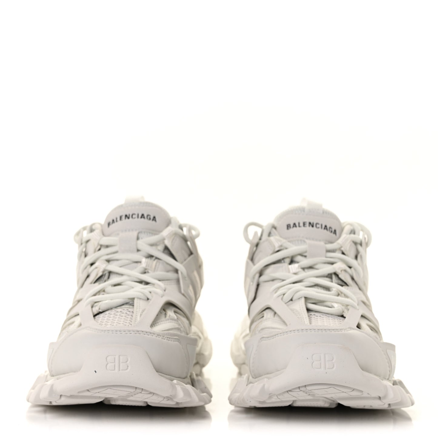 Rubber Mesh Fabric Monocolor Recycled Sole Womens Track Sneakers 38 White