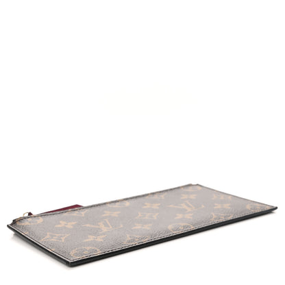 Louis Vuitton Monogram Felicie Chain Wallet Zippered Insert Fuchsia 4 of 6