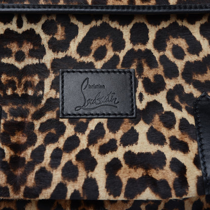 Christian Louboutin Pony Hair Calfskin Syd Backpack Leopard Black 9 of 9