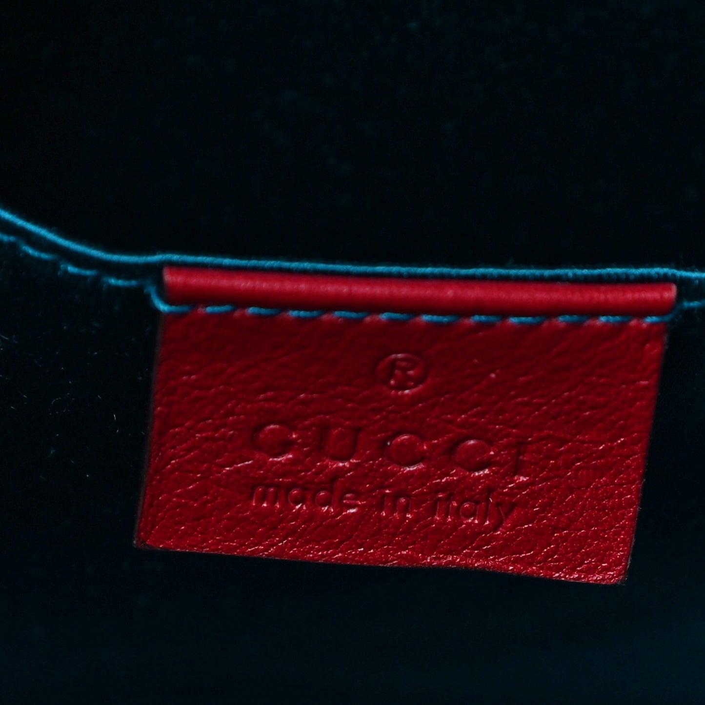 Velvet Matelasse Small GG Marmont Chain Shoulder Bag Hibiscus Red
