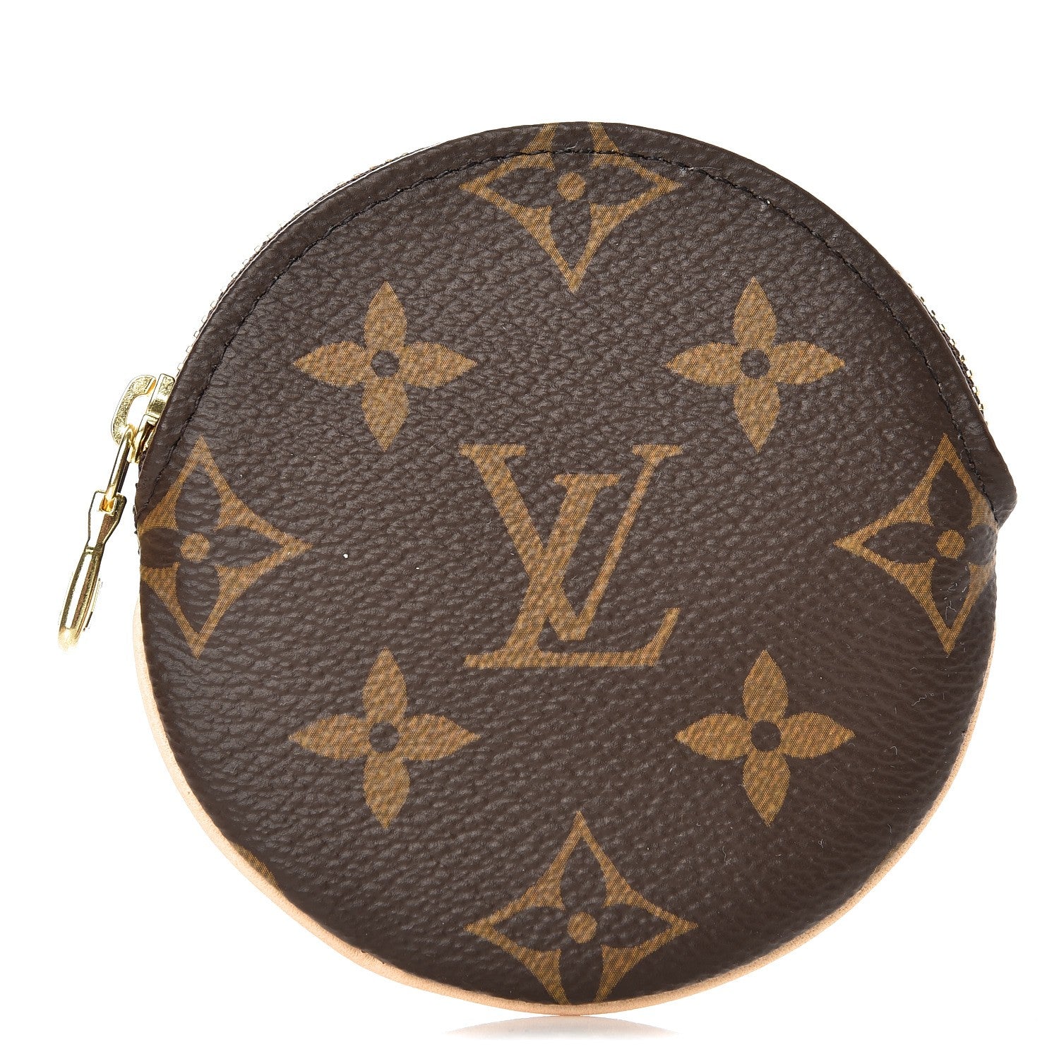 Louis Vuitton Monogram Round Coin Purse 1 of 7