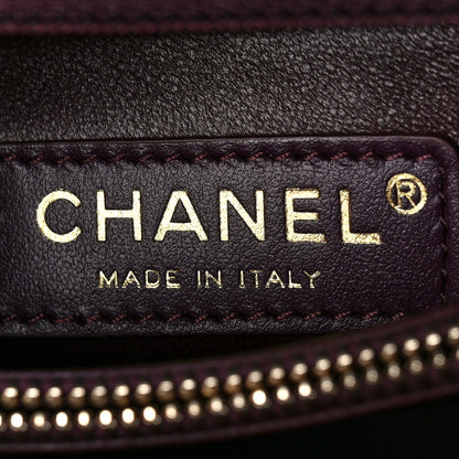 Chanel Caviar Lizard Embossed Quilted Small Coco Handle Flap Black 7 of 12
