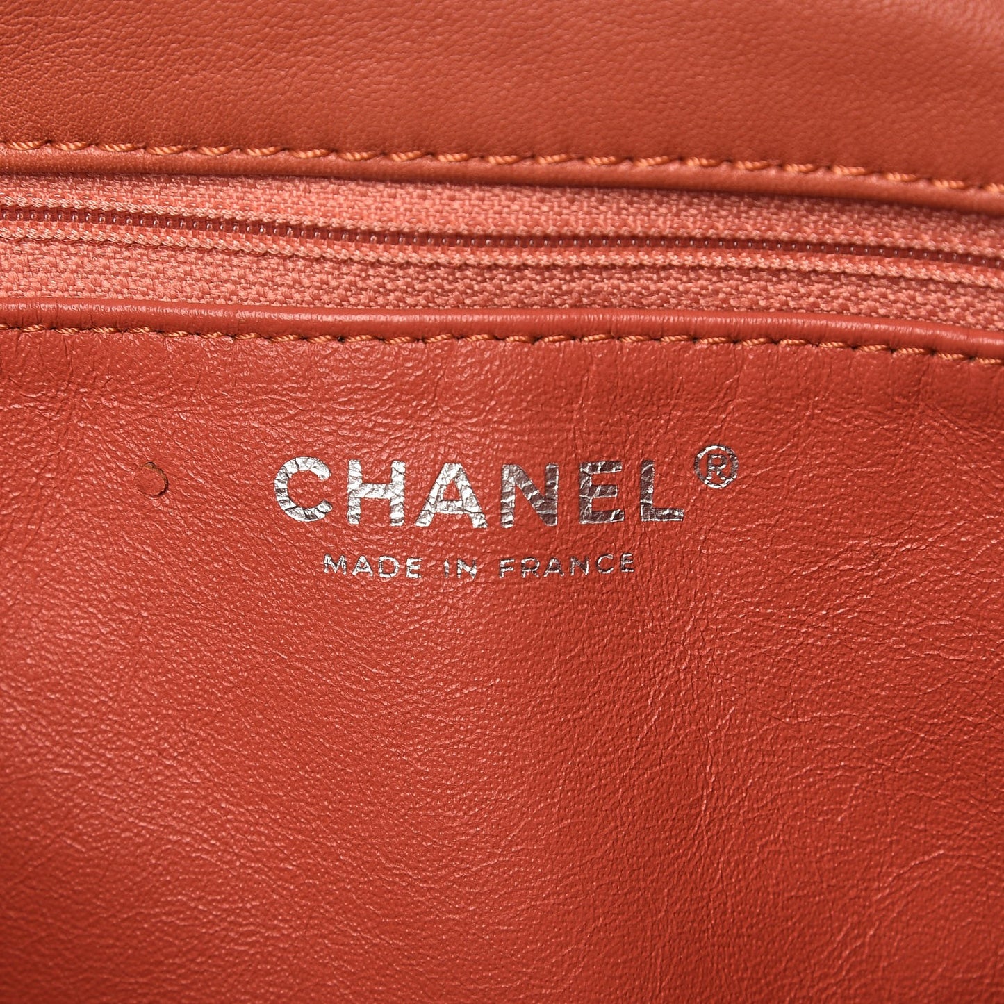 Lambskin Sensual Accordion Flap Coral