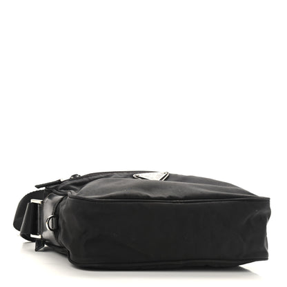 Prada Nylon Tessuto Messenger Bag Black 4 of 8