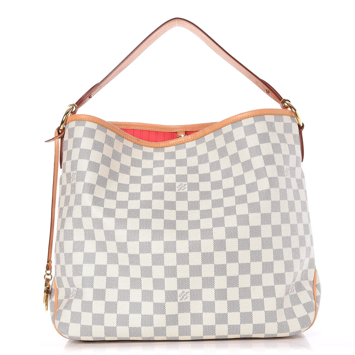 Louis Vuitton Damier Azur Delightful MM Pink 1 of 9