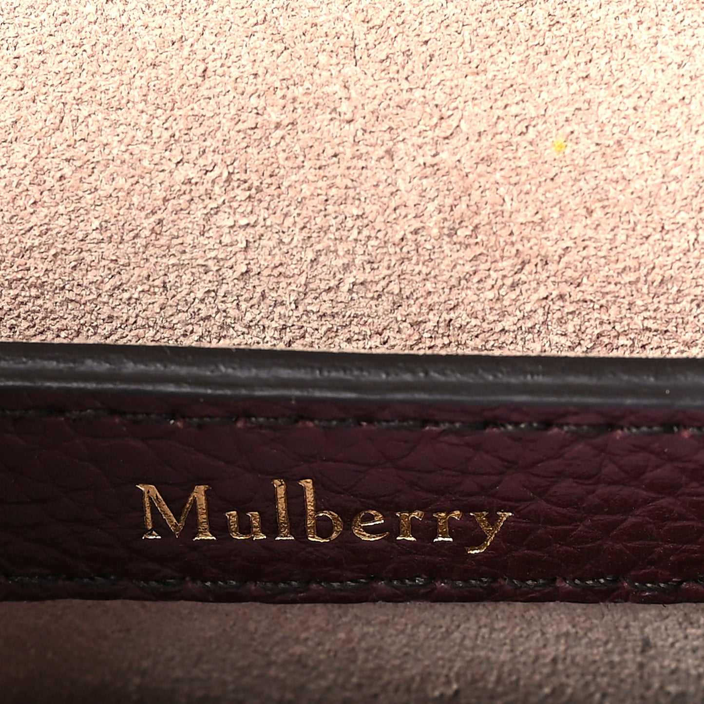 Perforated Small Classic Grain Calfskin Amberley Satchel Oxblood
