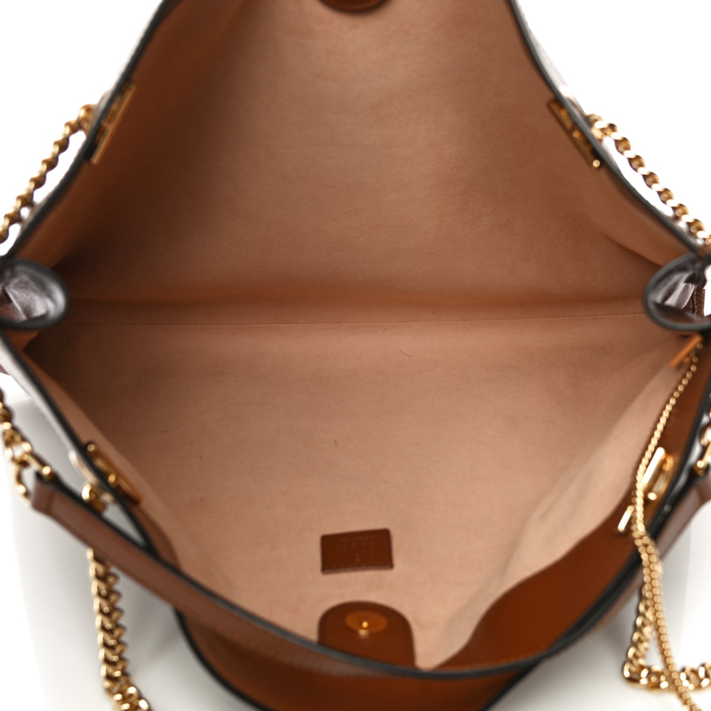 Calfskin Large Rajah Chain Tote Cuir