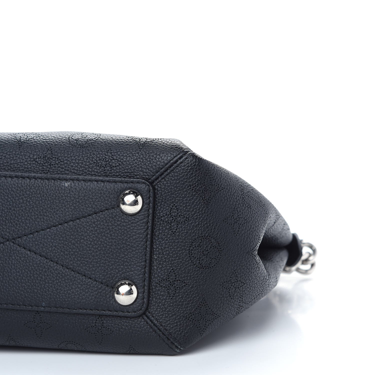 Louis Vuitton Mahina Babylone Chain BB Black 9 of 10