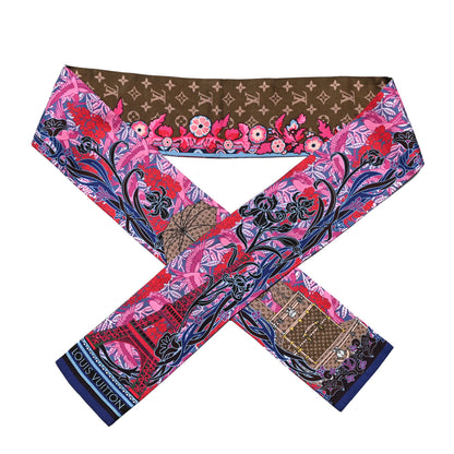 Louis Vuitton Silk Louis A Paris Bandeau Fuchsia 1 of 3