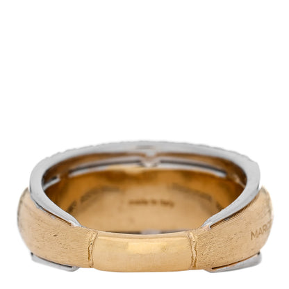 Marco Bicego 18K Yellow Gold Diamond Lucia Ring 54 7 3 of 6