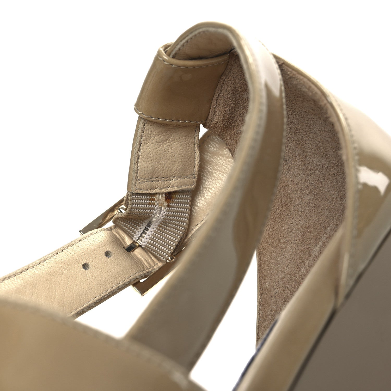 Jimmy Choo Patent Chiara Pumps 41 Nude 10 of 12
