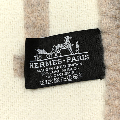 Hermes Wool Cashmere Avalon III Blanket Coco Camomille 3 of 3
