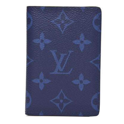 Louis Vuitton Taigarama Pocket Organizer NM Cobalt 1 of 7