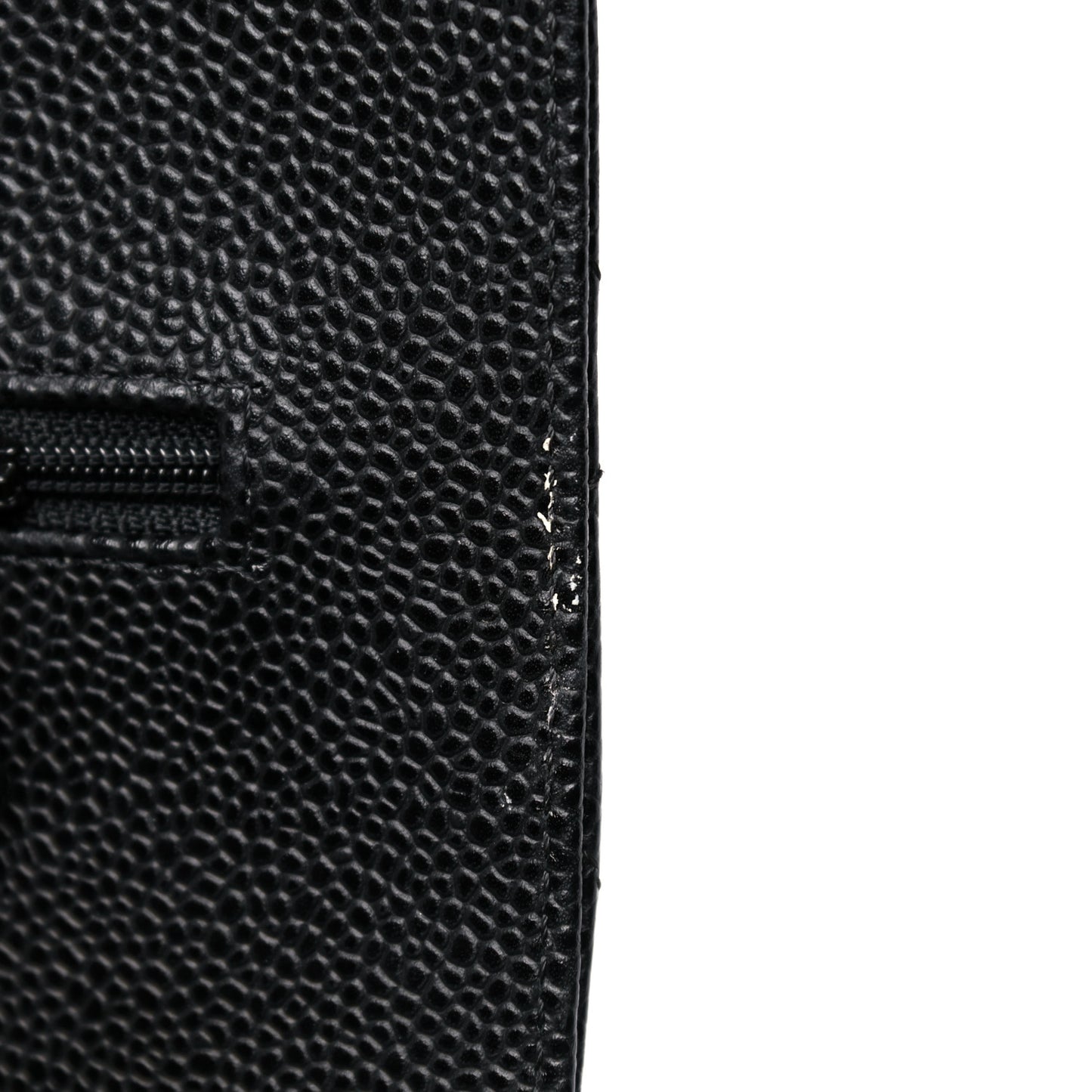 Caviar Quilted Maxi Double Flap Black