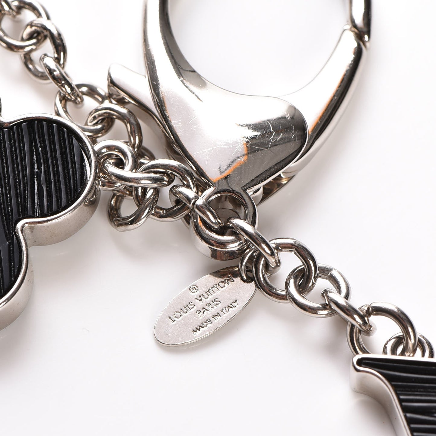 Fleur d'Epi Bag Charm Black