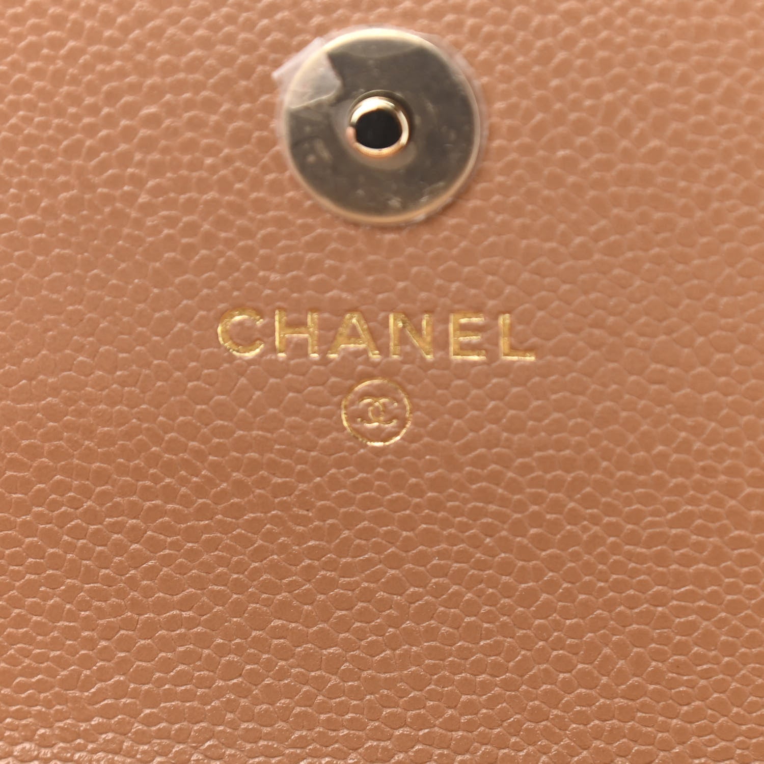 Chanel Caviar Quilted Business Affinity Clutch With Chain Flap Dark Beige 7 of 12