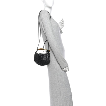 Bottega Veneta Nappa Intrecciato Mini Sardine Bag Black 2 of 9