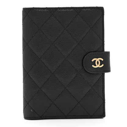 Chanel Caviar Quilted Passport Holder Black 1 of 10
