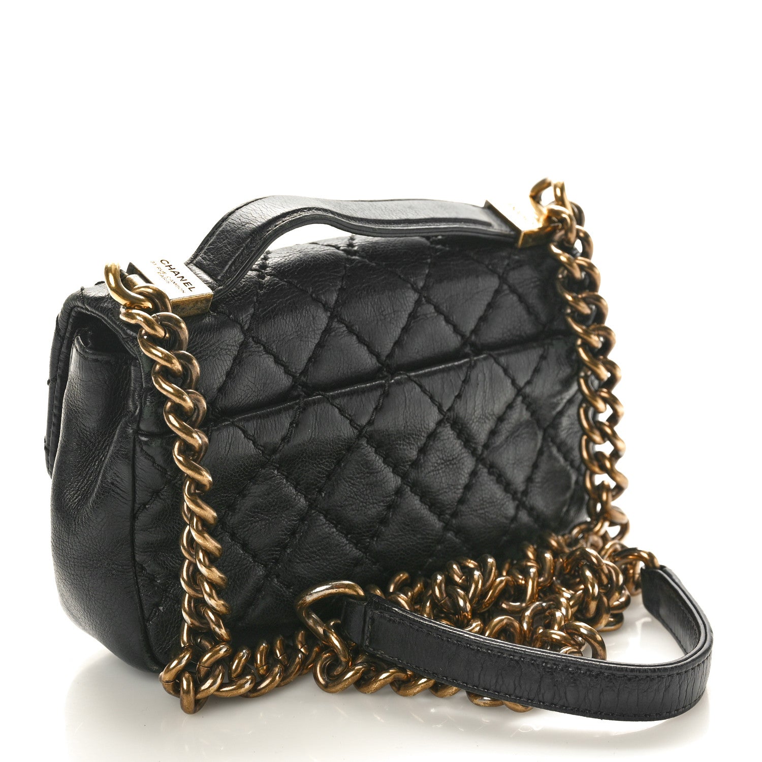 Chanel Calfskin Quilted Mini Urban Day Flap Black 3 of 12