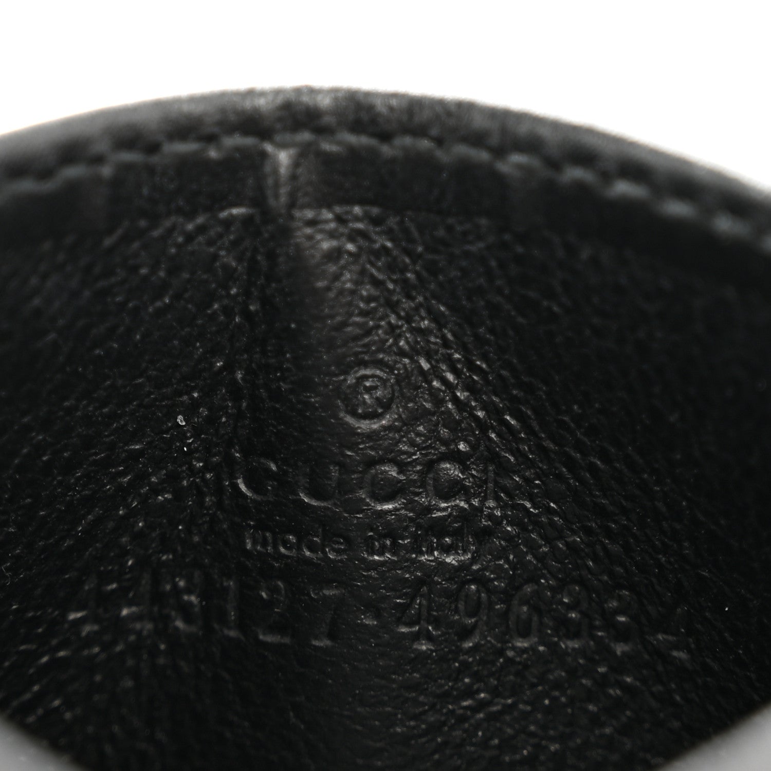 Gucci Calfskin Matelasse GG Marmont Card Holder Black 6 of 10