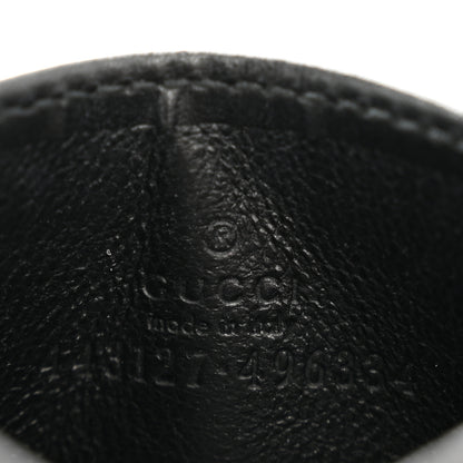 Gucci Calfskin Matelasse GG Marmont Card Holder Black 6 of 10