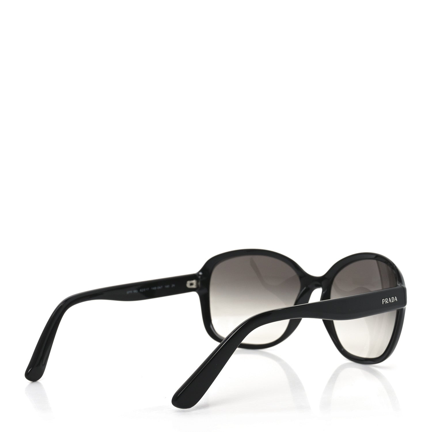 Prada Square Sunglasses SPR 18Q Black 1804673 – FASHIONPHILE